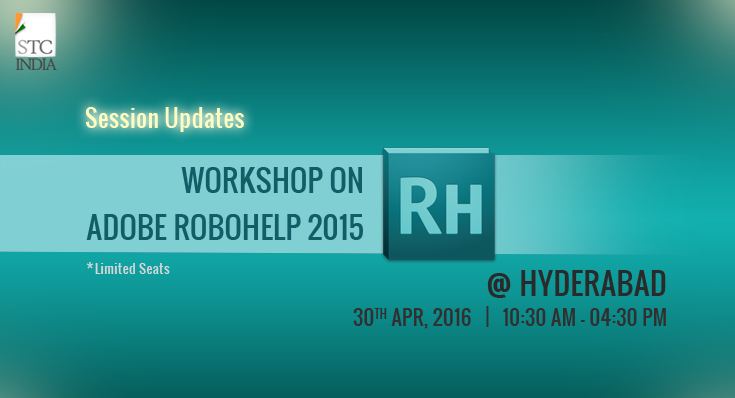 [Workshop] Adobe RoboHelp (2015) - 30th April, 2016