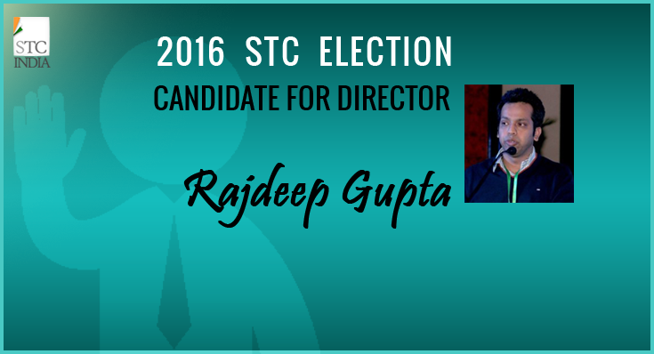 2016 STC Election : Candidate for Director – Rajdeep Gupta