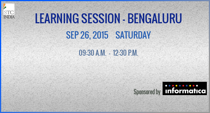 STC India Learning Sessions @ Informatica - Bengaluru