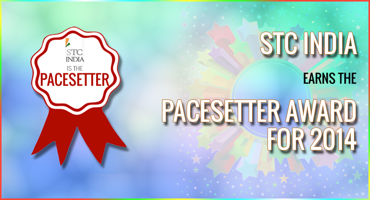 STC India Has Earned the Pacesetter Award 2014