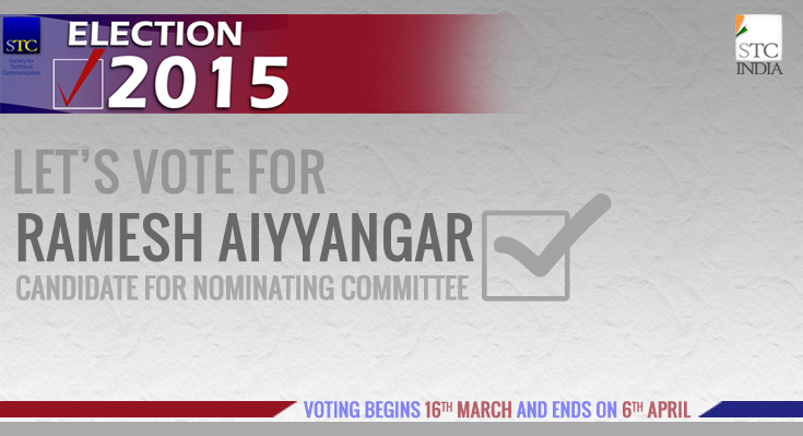 [STC 2015 Election] Vote for Ramesh Aiyyangar