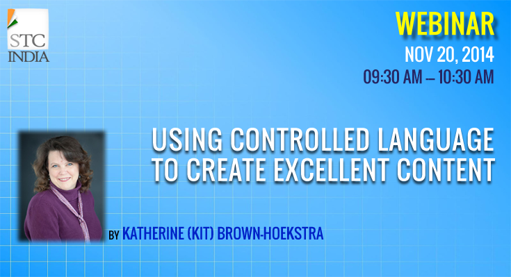 [Webinar - Nov 20] Using Controlled Language to Create Excellent Content